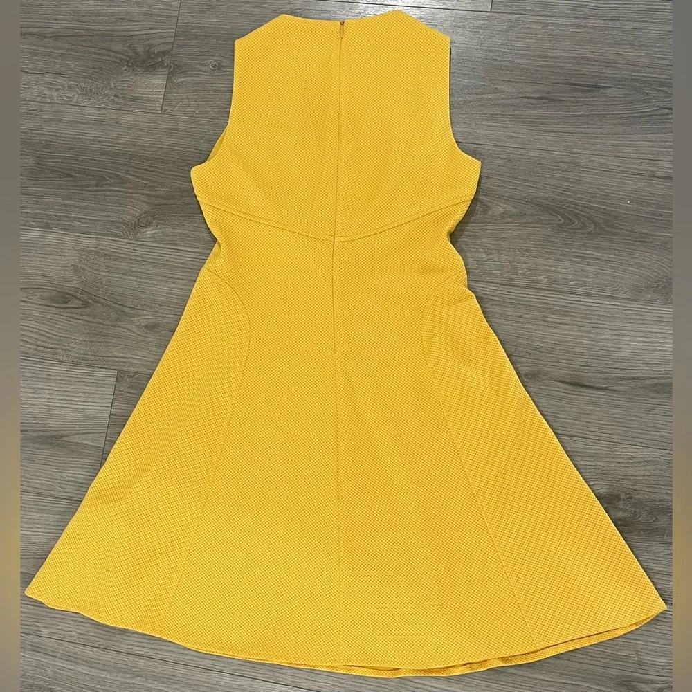 Maggy London Yellow Mini Dress - Picture 2 of 3